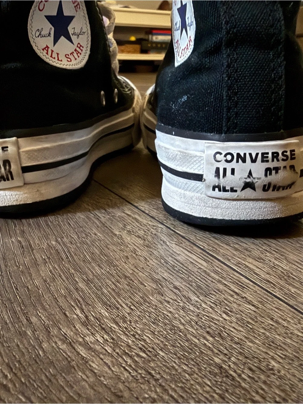 Converse Black High-Top All Star Sneakers